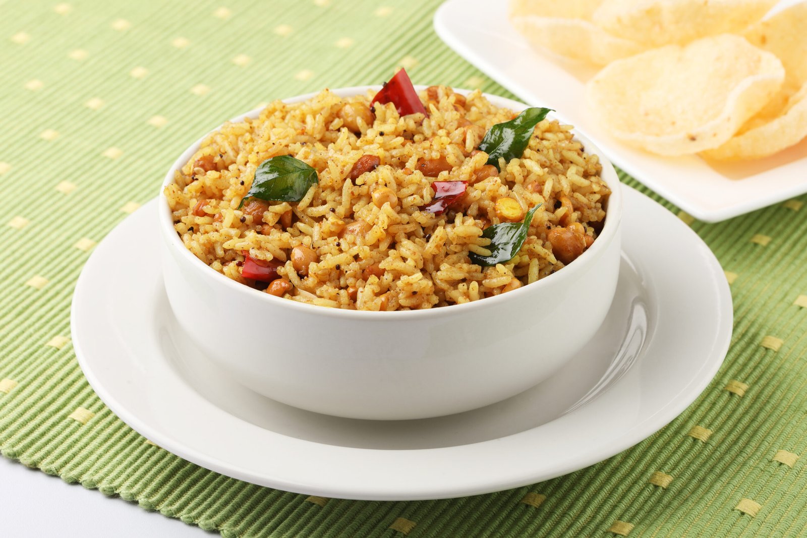 Puliyogare, our signature tamarind rice